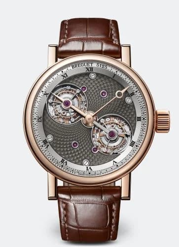 Breguet Double Tourbillon Rose Gold / Grey 5347BR/2A/9ZU