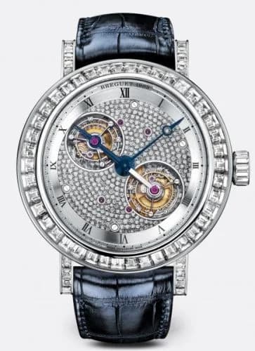 Breguet Double Tourbillon 5349 Platinum - Baguette / Diamond 5349PT/11/9YV/DD0D