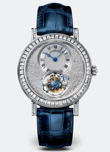 Breguet Tourbillon White Gold - Baguette / Silver 5359BB/6B/9V6/DD0D — фото часов Breguet Tourbillon White Gold - Baguette / Silver 5359BB/6B/9V6/DD0D — фото часов