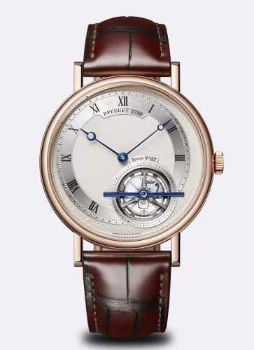Breguet Classique Tourbillon Extra-Plat Anniversaire 5365 Rose gold / Silver 5365BR/15/9WU