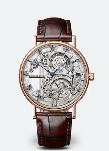 Breguet Classique Tourbillon Extra-Plat Squelette 5395 Rose Gold 5395BR/1S/9WU