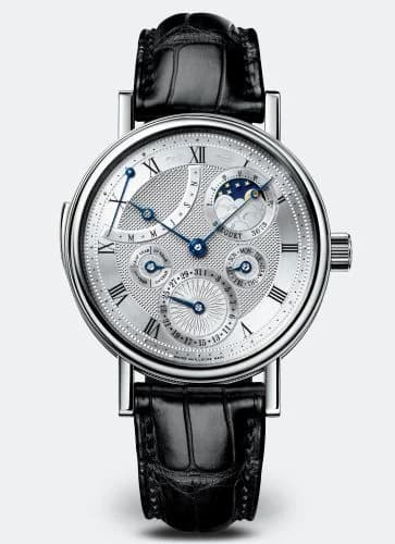 Breguet Classique Minute Repeater Perpetual Calendar White Gold / Silver 5447BB/1E/9V6