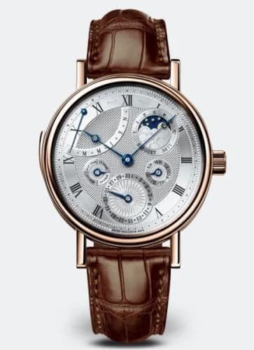 Breguet Classique Minute Repeater Perpetual Calendar Rose Gold / Silver 5447BR/1E/9V6
