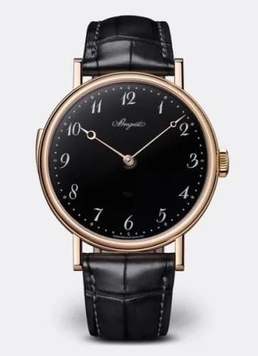 Breguet Classique Minute Repeater 7637 Rose Gold / Black Enamel 7637BR/2N/9ZU