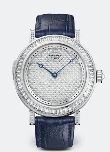 Breguet Classique Minute Repeater 7639 White Gold - Baguette / Diamond 7639BB/6D/9XV/DD0D