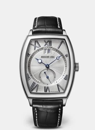 Breguet Héritage Big Date 5410 White Gold / Silver 5410BB/12/9VV