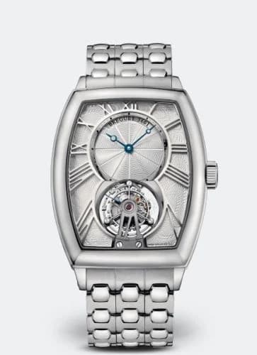 Breguet Héritage Tourbillon Platinum / Silver / Bracelet 5497PT/12/PB0