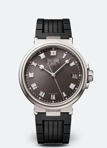 Breguet Marine 5517 Titanium / Slate Grey / Rubber 5517TI/G2/5ZU