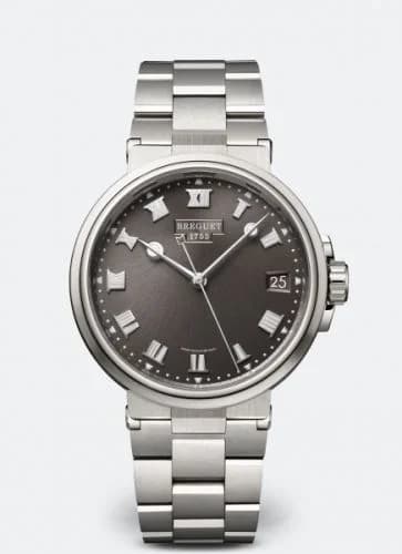 Breguet Marine 5517 Titanium / Slate Grey / Bracelet 5517TI/G2/TZ0
