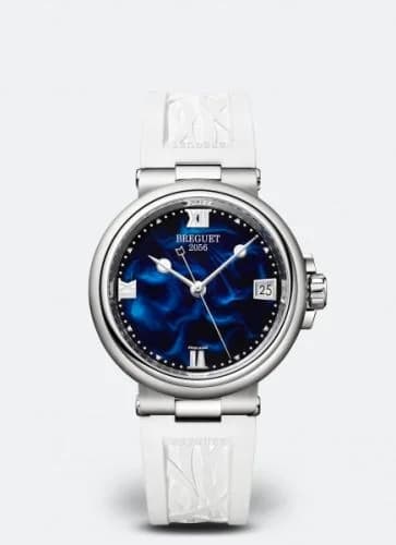 Breguet Marine Dame 9517 Stainless Steel / Blue / Rubber 9517ST/E2/584