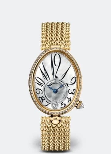 Breguet Reine de Naples 8918 Yellow Gold - Diamond / MOP / Bracelet 8918BA/58/J20/D000