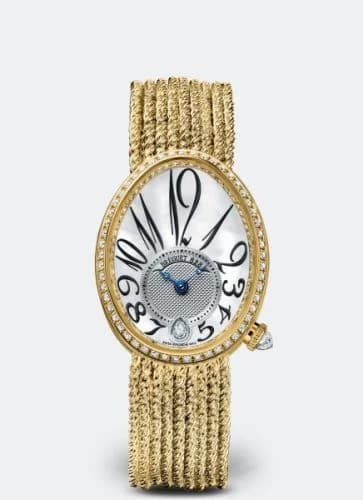 Breguet Reine de Naples 8918 Yellow Gold - Diamond / MOP / Bracelet 8918BA/58/J39/D00D