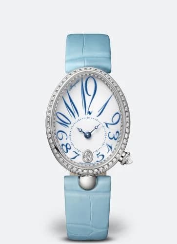 Breguet Reine de Naples 8918 White Gold - Diamond / White 8918BB/28/964/D00D