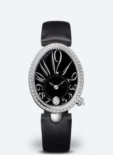 Breguet Reine de Naples 8918 White Gold - Diamond / Black 8918BB/2N/764/D00D