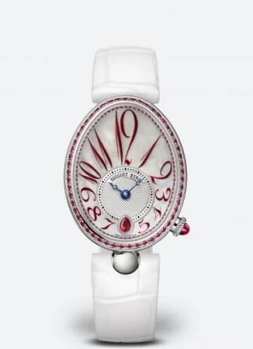 Breguet Reine de Naples 8918 White Gold - Rubies / MOP 8918BB/5R/964/R00R