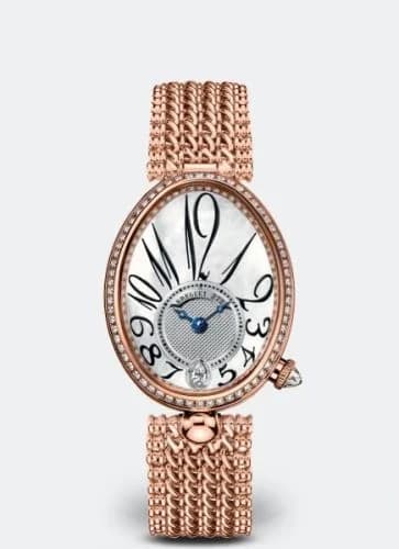 Breguet Reine de Naples 8918 Rose Gold - Diamond / MOP / Bracelet 8918BR/58/J20/D000