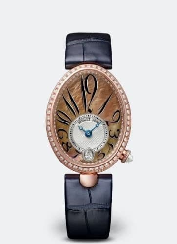 Breguet Reine de Naples 8918 Rose Gold - Diamond / Champagne MOP 8918BR/5T/964/D00D3L