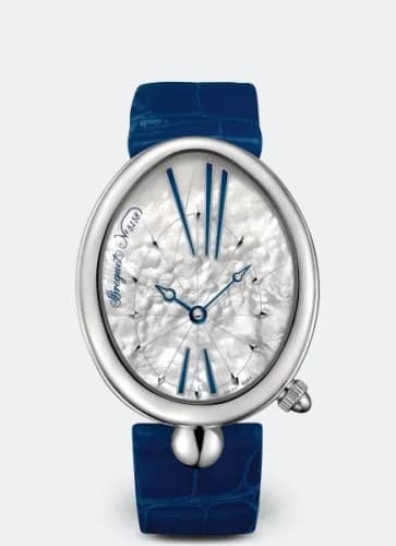 Breguet Reine de Naples 8967 Stainless Steel / White MOP 8967ST/51/986