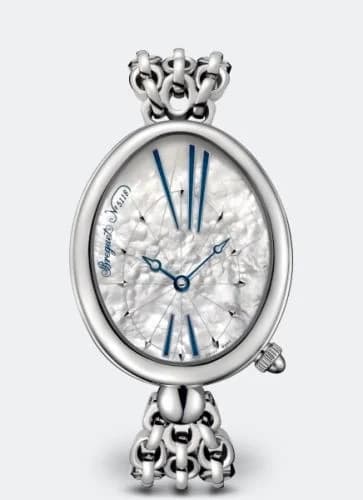 Breguet Reine de Naples 8967 Stainless Steel / White MOP / Bracelet 8967ST/51/J50