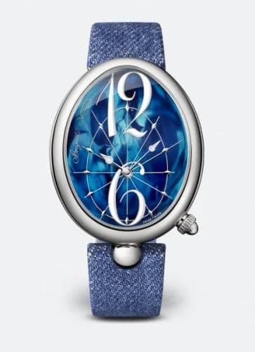 Breguet Reine de Naples 8967 Stainless Steel / Blue MOP 8967ST/E8/786/3L