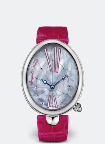 Breguet Reine de Naples 8967 Stainless Steel / Pink MOP 8967ST/G1/986