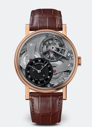 Breguet Tradition 7047 Fusée Tourbillon Rose Gold / Black 7047BR/G9/9ZU