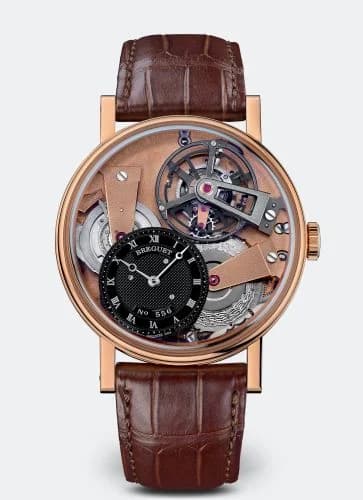 Breguet Tradition 7047 Fusée Tourbillon Rose Gold / Black 7047BR/R9/9ZU