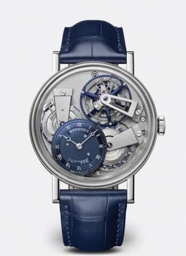 Breguet Tradition 7047 Fusée Tourbillon Platinum / Blue 7047PT/1Y/9ZU