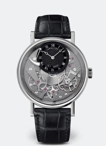 Breguet Tradition 7057 White Gold / Black 7057BB/G9/9W6