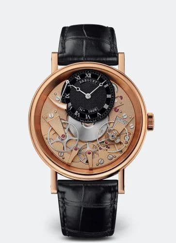 Breguet Tradition 7057 Rose Gold / Black 7057BR/R9/9W6