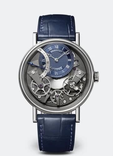 Breguet Tradition 7097 Automatique Seconde Retrograde White Gold / Blue 7097BB/GY/9WU