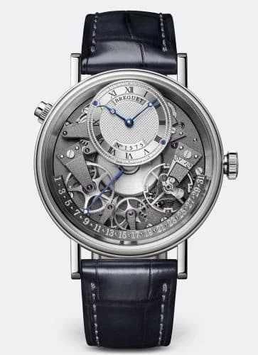 Breguet Tradition 7597 Quantième Rétrograde White Gold / Silver 7597BB/G1/9WU