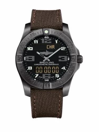 Breitling Aerospace Evo Night Mission / Black / Military / Foldng V7936310/BD60/108W/M20DSA.1