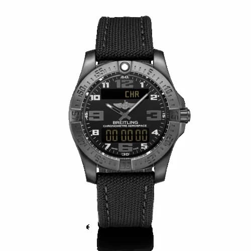 Breitling Aerospace Evo Night Mission / Black / Military / Pin V79363101B1W1