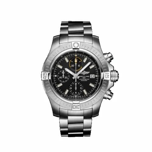 Breitling Avenger Chronograph 45 Stainless Steel / Black / Bracelet A13317101B1A1 — фото часов Breitling Avenger Chronograph 45 Stainless Steel / Black / Bracelet A13317101B1A1 — фото часов