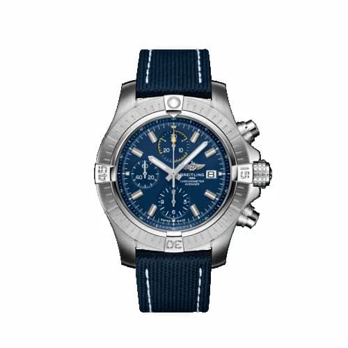Breitling Avenger Chronograph 45 Stainless Steel / Blue / Military / Pin A13317101C1X1 — фото часов Breitling Avenger Chronograph 45 Stainless Steel / Blue / Military / Pin A13317101C1X1 — фото часов