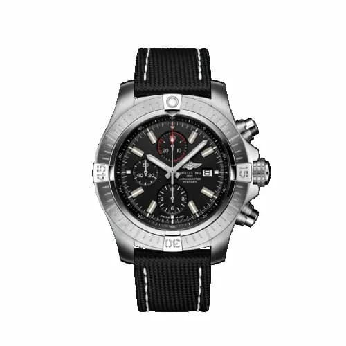 Breitling Avenger Chronograph 48 Stainless Steel / Black / Military / Pin A13375101B1X1 — фото часов Breitling Avenger Chronograph 48 Stainless Steel / Black / Military / Pin A13375101B1X1 — фото часов