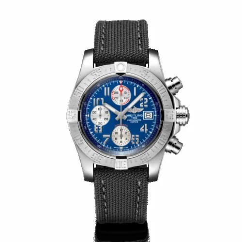 Breitling Avenger II Stainless Steel / Mariner Blue / Military / Pin A13381111C1W1 — фото часов Breitling Avenger II Stainless Steel / Mariner Blue / Military / Pin A13381111C1W1 — фото часов