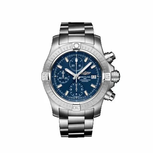 Breitling Avenger Chronograph 43 Stainless Steel / Blue / Bracelet A13385101C1A1 — фото часов Breitling Avenger Chronograph 43 Stainless Steel / Blue / Bracelet A13385101C1A1 — фото часов