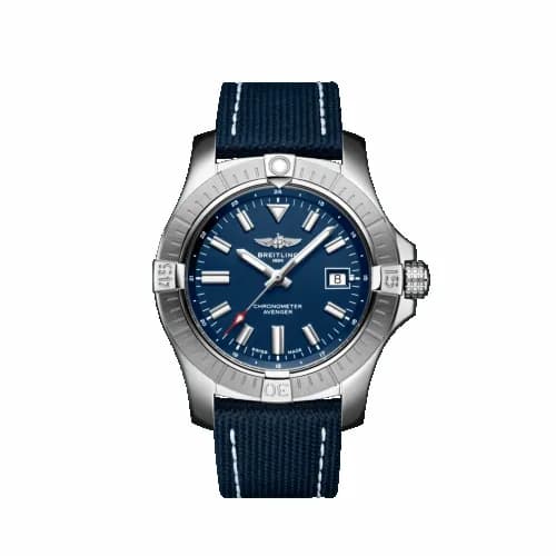 Breitling Avenger Automatic 43 Stainless Steel / Blue / Military / Folding A17318101C1X2 — фото часов Breitling Avenger Automatic 43 Stainless Steel / Blue / Military / Folding A17318101C1X2 — фото часов
