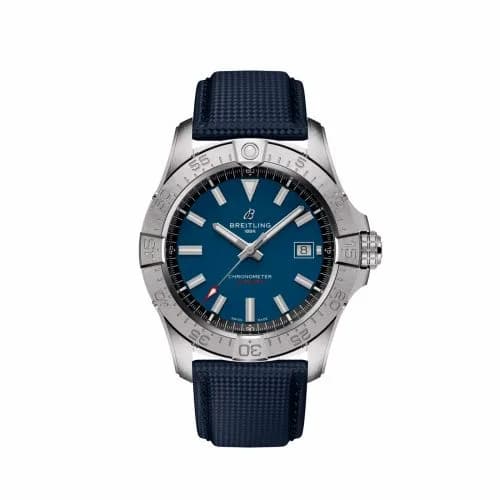 Breitling Avenger Automatic 42 Stainless Steel / Blue / Strap A17328101C1X1 — фото часов Breitling Avenger Automatic 42 Stainless Steel / Blue / Strap A17328101C1X1 — фото часов