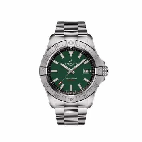 Breitling Avenger Automatic 42 Stainless Steel / Green / Bracelet A17328101L1A1 — фото часов Breitling Avenger Automatic 42 Stainless Steel / Green / Bracelet A17328101L1A1 — фото часов