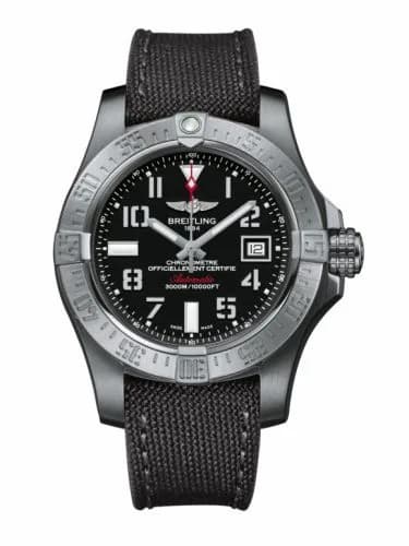 Breitling Avenger II Seawolf Stainless Steel / Volcano Black / Military / Pin A1733110/BC31/109W — фото часов Breitling Avenger II Seawolf Stainless Steel / Volcano Black / Military / Pin A1733110/BC31/109W — фото часов