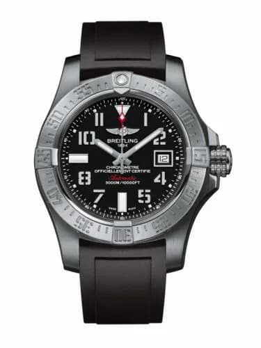 Breitling Avenger II Seawolf Stainless Steel / Volcano Black / Rubber A1733110/BC31/131S — фото часов Breitling Avenger II Seawolf Stainless Steel / Volcano Black / Rubber A1733110/BC31/131S — фото часов