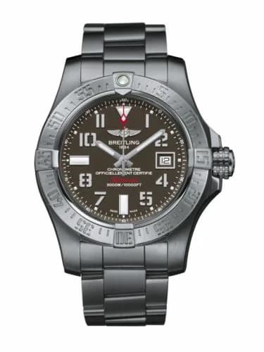 Breitling Avenger II Seawolf Stainless Steel / Tungsten Gray / Bracelet A1733110/F563/169A — фото часов Breitling Avenger II Seawolf Stainless Steel / Tungsten Gray / Bracelet A1733110/F563/169A — фото часов