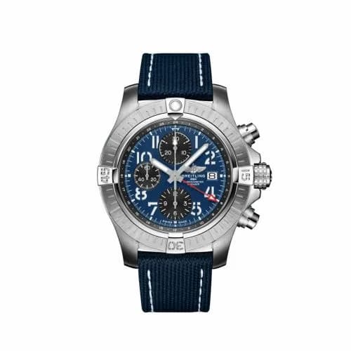 Breitling Avenger Chronograph GMT 45 Stainless Steel / Blue / Strap - Folding A24315101C1X2 — фото часов Breitling Avenger Chronograph GMT 45 Stainless Steel / Blue / Strap - Folding A24315101C1X2 — фото часов