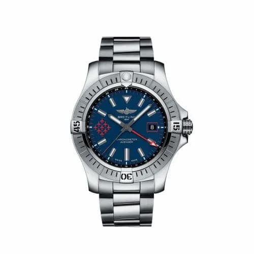 Breitling Avenger Automatic GMT 45 Stainless Steel / Red Arrows A323951A1C1A1 — фото часов Breitling Avenger Automatic GMT 45 Stainless Steel / Red Arrows A323951A1C1A1 — фото часов