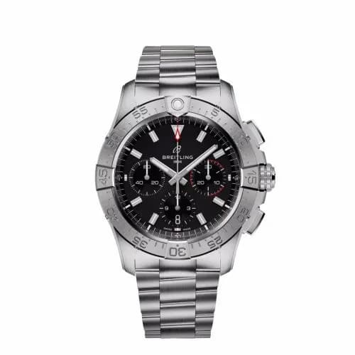Breitling Avenger B01 Chronograph 42 Stainless Steel / Black / Bracelet AB0146101B1A1 — фото часов Breitling Avenger B01 Chronograph 42 Stainless Steel / Black / Bracelet AB0146101B1A1 — фото часов