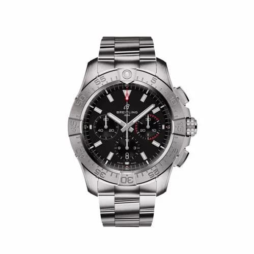 Breitling Avenger B01 Chronograph 44 Stainless Steel / Black / Bracelet AB0147101B1A1 — фото часов Breitling Avenger B01 Chronograph 44 Stainless Steel / Black / Bracelet AB0147101B1A1 — фото часов