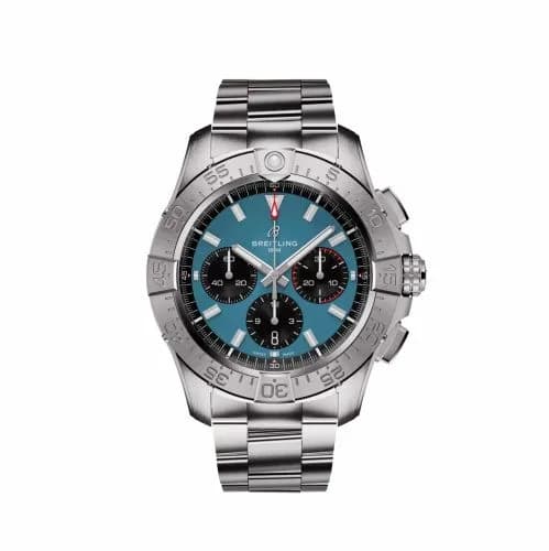Breitling Avenger B01 Chronograph 44 Stainless Steel / Blue / Bracelet AB0147101C1A1 — фото часов Breitling Avenger B01 Chronograph 44 Stainless Steel / Blue / Bracelet AB0147101C1A1 — фото часов